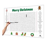 Giant Thanksgiving Word Search Poster - Large Educational Puzzle Game, Fun Wall Decor | Mega Holiday Activity Poster for Kids Adults Party School Christmas Celebration