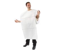 Giant Toilet Paper Roll Adult Halloween Costume One Size Fits Most Adults
