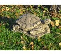 Giant tortoise stone garden ornament