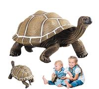 Giant Tortoise Toy,Realistic Tortoise Toy Garden Model Figure - Tortoise Ornament, Educational Home Decoration for Boys, Girls, Wildlife in Garden Yard