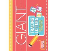 Giant Tracing Letters: Toddler School Readiness
