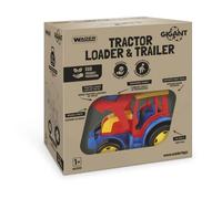 Giant Tractor Loader With Trailer Top Quality Toy