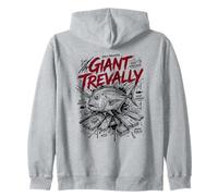 Giant Trevally Predator Reef Wrecker Zip Hoodie