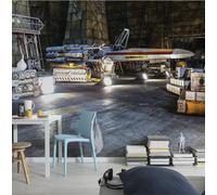 Giant WALL MURAL Wallpaper Star Wars Rebel Base teen bedroom paper decor