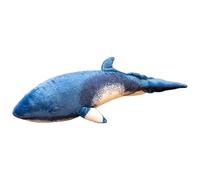Giant Whale Shark Plush - Realistic Stuffed Pillow Toy, Soft Cuddly Plušhie | Large Øcean Creature Gift For Kids Adults Bedroom Nursery Øcean Lovers Comfort Hug Animal Toy Features Embroidery