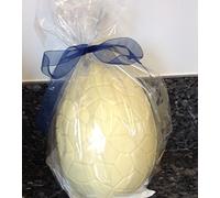 Giant White Belgian Chocolate Easter Egg Personalised
