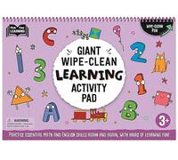Giant Wipe-Clean Learning Activity Pack: Practice Essential Math and English Skills, with Hours of Learning Fun! 3+
