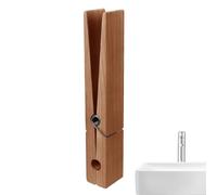 Giant Wooden Clothes Pegs: Large Size Clothespins, Large Wooden Towel Racks, Clothes Pegs | Extra Large Towel Rack, Space Saving Towel Rack, Large Clothes Pegs by mad