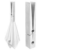 Giant Wooden Clothespins, 12 Inch Bathroom Towel Holder Giant Clothes Clips, Large Wooden Clothes Clips Space Saving And Sturdy For Living Room Laundry Room And Bedroom