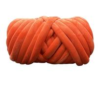 Giant Yarn 1000G Super Velvet Chunky Yarn Thick Bulky Giant Thread White Bag for Hand Knitting DIY Arm Soft Big Blanket Carpet for Sewing(Color30)