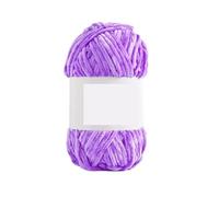 Giant Yarn 100g 6mm Chenille Velvet Yarn Wool Coarse Knitted for Crochet DIY Scarf Hat Dolls Blanket Clothes Polyester Plush for Crochet(25 1PC)