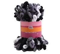 Giant Yarn 100g/ball Hand-Woven Loop Chunky Yarn Thread Puffy Soft Chenille Hand Woven Blanket Scarf Crochet Knitted DIY(ColorZ)