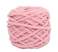 Giant Yarn 100g/DIY Ball Ice Stripe Thread Thick Yarn Single Strand Stick Hand Woven Scarf Slippers and Knitted Bag 50m Soft and Warm for Sewing(24 Meat Meal)