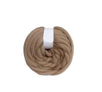 Giant Yarn 100g Knitting Yarn Extra Thick Chunky Icelandic Roving Wool Super Soft Arm Knit Crochet Threads DIY Sweater Scarf Hat DIY(Color2)