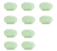 Giant Yarn 10pcsX50g Thick Velvet Yarn Handmade DIY Knitting Line Scarf Hat Soft Chenille Knit WOL for Crochet(Color 24)