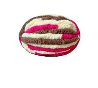 Giant Yarn 1Pc 250g Chunky Yarns for Knitting and Crochet Blanket Cushion Multicolor Chenille Thick Line Soft Warm Yarn Scarf for Crochet(Chocolate)
