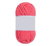 Giant Yarn 50g/Ball Thick Soft Knitting Yarn for DIY Scarf Hat Crochet Chunky Thread Handmade Velvet Chenille Kit for Sweater DIY(Color 5)