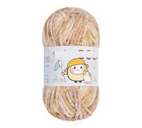 Giant Yarn 50g/Roll Colorful Soft DIY Knitting Blanket Chenille Chunky Yarn 3.5mm 60meters Crochet Plush Toy for Beginners for Crochet(Color 45)