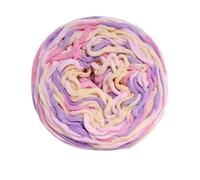 Giant Yarn 5mm 190g Colorful Polyester Thick Chenille Ice Yarn for Hand Knitting Blanket Slipper Hat Scarves for Sewing(Color3)