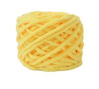 Giant Yarn Chenille Knitting Yarn Fluffy Velvet Ice Stripe Thread Thick Ball for DIY Scarf Sweater Sewing Supplies for Hand Knitting(Color4)