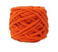 Giant Yarn Chenille Knitting Yarn Fluffy Velvet Ice Stripe Thread Thick Ball for DIY Scarf Sweater Sewing Supplies for Hand Knitting(Color24)