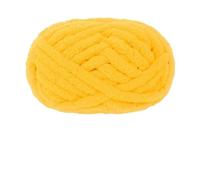 Giant Yarn Snowball Cat Tail Super Thick Wool Finger Line Scarf Ice Bar DIY Handmade Knitting Cushion Blanket Pet Litter for Crochet(25 Bright Yellow)