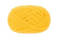 Giant Yarn Snowball Cat Tail Super Thick Wool Finger Line Scarf Ice Bar DIY Handmade Knitting Cushion Blanket Pet Litter for Crochet(25 Bright Yellow)