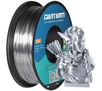 GIANTARM Filament PLA 1.75mm Silk Silver,3D Printer PLA Filament 1kg Spool…