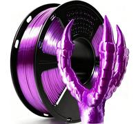 GIANTARM Silk PLA Filament 1.75 mm, 3D Printer Filament PLA 1 kg Spool, Silky Dark Purple