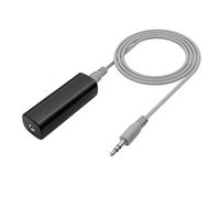 Giantdeer 3.5mm audio passive noise canceller, designed to reduce ground loop hum from car AUX, computers, wired speakers, home audio systems, and Bluetooth receivers