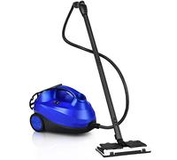 GiantexUK 2000W Steam Cleaner, 1.5L Tank Portable Household Steam Mop with 20 Accessories, Chemical-Free Multi-Purpose Steam Clean Machine for Floors Carpet Window Car (Blue)