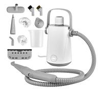 GiantexUK Handheld Steam Cleaner, 1000W Multipurpose Pressurized Cleaner with 10 Accessories, Portable Steam Cleaning Machine for Home, Office, Kitchen and Bathroom (Grey)