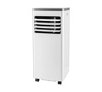GiantexUK Portable Air Conditioner 7000/9000BTU, Powerful AC Unit Dehumidifier, 2 Speeds Cooling Fan with Sleep Mode, 24H Timer, LED Display & Remote Control, Mobile Air Cooler (7000BTU)