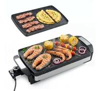 GiantexUK Teppanyaki Grill, 1500W Non-Stick Electric BBQ Griddle