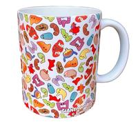 GIANTmicrobes Organs Art Mug - 11 OZ Novelty Coffee Mug with Colorful Organs Print, Unique Gift for Scientists, Students, Nurses, Doctors, Educators and Anyone with Healthy Sense of Humor