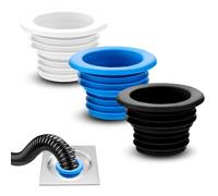 Giantree 3Pcs Drain Pipe Hose, Silicone Plug Sewer Seal Ring, for Washing Universal Fit Drain Hose Machine Laundry Room Bathroom Bathtub Kitchen Cleaning Tools