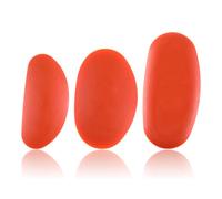 Giantree 3pcs Pottery Ribs, Soft Silicone Pottery Clay Sculpt Tools Set, Soft Silicone Rubber Clay Ceramic Sculpting Tools Set for Finishing Shaping and Smoothing Removing Finger Marks