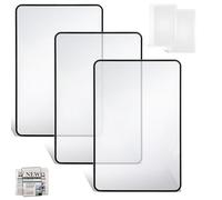 Giantree 5Pcs Page Magnifying for Reading, Magnifying Sheet, Reading Magnifier for Books Lightweight Full Page Magnifier, Magnifying Glass for Elderly and People with Low Vision Reading