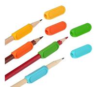 Giantree Silicone Pencil Grips, 8 Pcs Ergonomic Writing Aid for Kids Universal Pencil Grips