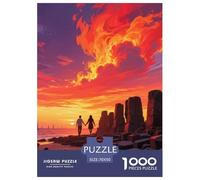 Giant's Causeway 1000 Pieces Premium Jigsaw Building for Adults Gifts Cool Collage Effect, Fun Details, Educational, Challenging 70x50cm/1000pcs