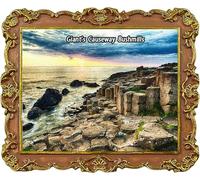 Giant's Causeway Bushmills Northern Ireland UK Tourist Souvenir Refrigerator Magnets Fridge Decoration Magnet