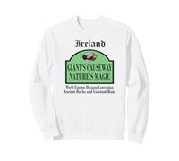 Giant's Causeway Ireland Pub Sign Design Irish Souvenir Sweatshirt
