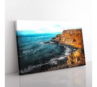 Giant's Causeway Northern Ireland Canvas Wall Art Print 30x20 Inch