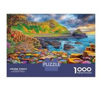 Giants Causeway_ UK Puzzle 1000 Pcs Impossible Jigsaw Puzzle, Challenge Puzzle for Adults & for Age 14 And Up 38x26cm/1000pcs