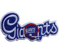 Giants Embroidered Patch for DIY Clothing Projects - Sew-On or Iron-On Applique Badge - Trendy Fashion Accessory - Unique Decorative Logo for Jackets, Jeans, and Bags - Vintage - Apparel