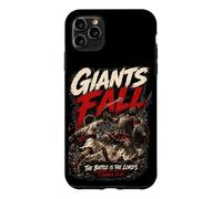 Giants Fall The Battle Is The Lord's David and Goliath Bible Case for iPhone 11 Pro Max