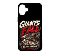 Giants Fall The Battle Is The Lord's David and Goliath Bible Case for iPhone 16 Plus
