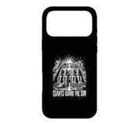 Giants Guard The Sun Egyptian Pharaoh Temple Case for iPhone 17 Pro Max