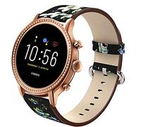 Giaogor Bracelet Compatible with Fossil Julianna Hr, Quick Release Leather Classic Replacement Watch Strap for Fossil Gen 5 Julianna HR,