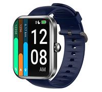 Giaogor Bracelet Compatible with ID206 Smartwatch, Sport Silicone Classic Replacement Watch Strap for ID206 Smartwatch blue